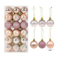 1box Christmas Balls Christmas Tree Ornaments Ball Xmas Hanging Tree Pendants Home Party Decorative 2022 New Year Gift Noel Navidad - Image 3