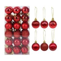 1box Christmas Balls Christmas Tree Ornaments Ball Xmas Hanging Tree Pendants Home Party Decorative 2022 New Year Gift Noel Navidad - Image 4