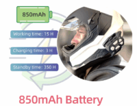 2 Rider, Motorcycle Intercom Helmet Headsets, FM Radio, BT5.0, R9 Model - Image 9