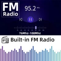 FM Radio Motorcycle Intercom Helmet Headsets