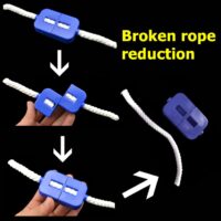 1pc Broken Rope restoration close-up magic trick children's puzzle novelty prop toy gift easy to operate whole person joke - Image 2