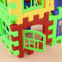 24pcs Building Blocks Kid House Building Blocks Construction Developmental Toy Set 3D Bricks Toy Construction Bricks - Image 3