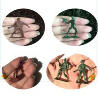 307Pcs/set Plastic 4cm Military Soldier Model Set Handbag Boys Toy DIY Educational Action Figures Accessories Kit Home Decor Toy - Image 5