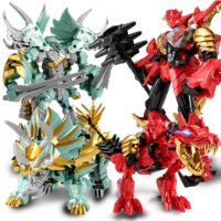 6699 New 20CM Transformation Toys Anime Robot Car Action Figure Plastic ABS Cool Movie Aircraft Engineering Model Kids Boy Gift - Image 4
