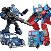 6699 New 20CM Transformation Toys Anime Robot Car Action Figure Plastic ABS Cool Movie Aircraft Engineering Model Kids Boy Gift - Image 5