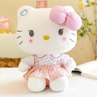 Big Size Hello Kitty Plush Toys Sanrio Cute Anime Peripherals Movie KT Cat Stuffed Dolls Soft Hello Kitty Xmas Gift For Kid