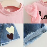 Clothes For Girls Summer Toddler Girls Clothes 2Pcs Outfits Kids Clothing For Girls Tracksuit Suit For Girls Children Clothing - Image 3