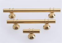 Modern Zinc Alloy Black Gold Door Handles Kitchen Cabinet Handles Solid Drawer Knobs Fashion Furniture Handle Hardware - Image 6
