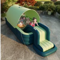Inflatable Swimming Pool With Ladder Summder Children Portable Outdoor Basin Bathtub Water Game Sports