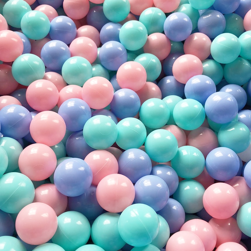 Outdoor Sport Ball Eco-Friendly Water Pool Ocean Wave Ball 50/100pcs 5.5cm Stress Air Ball Funny Toys for Children Kid Ballenbak - Image 3