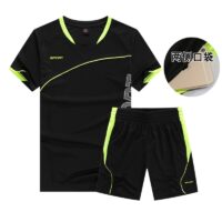 Running Sets Men Sportswear Short sleeve Clothes Fitness Basketball tennis Soccer Plus Size Gym Clothing 2 pieces Sports Suits