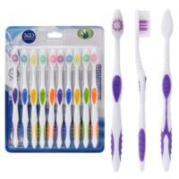 10pcs Ultra Soft Bamboo Charcoal Nano Toothbrush Tooth Brush Oral Health Care New Brush