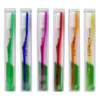 6 Pcs Nano Dental Care Premium Hard Toothbrush Bristle Tooth Brush Set For Adult Tooth Brush for Travel Teeth Whitening Tools