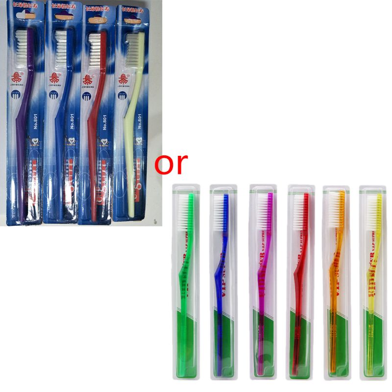 6 Pcs Nano Dental Care Premium Hard Toothbrush Bristle Tooth Brush Set For Adult Tooth Brush for Travel Teeth Whitening Tools - Image 4