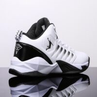 Men's Basketball Shoes Breathable Cushioning Non-Slip Wearable Sports Shoes Gym Training Athletic Basketball Sneakers