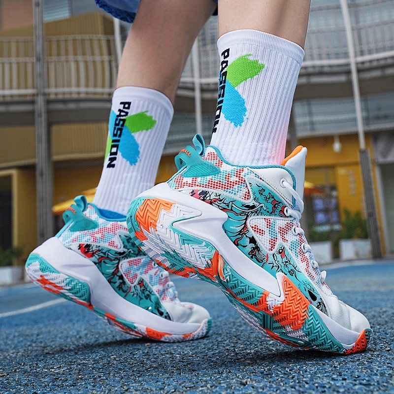 New Lightweight Basketball Shoes Breathable Confortable Sports Shoes Unisex Training Athletic Sneakers Men Women - Image 4