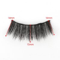 Natural Long 3D Magnetic Eyelashes Set with Magnetic Lashes Applicator and Eyeliner Soft and Handmade Faux Mink Eyelashes - Image 7